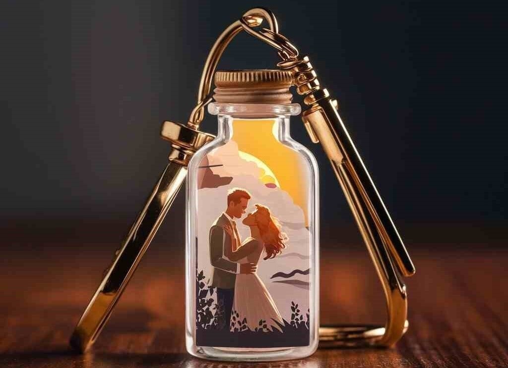 Bottle Keychain